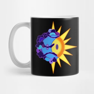 Nighttime Sun and Moon Mug